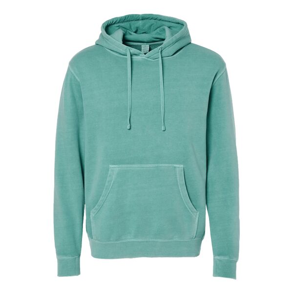 Unisex Midweight Pigment-Dyed Hooded Sweatshirt Thumbnail