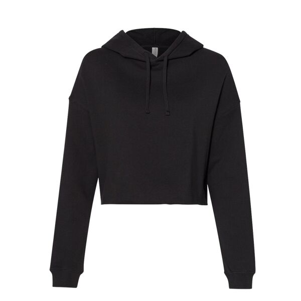 Women’s Lightweight Crop Hooded Sweatshirt Thumbnail