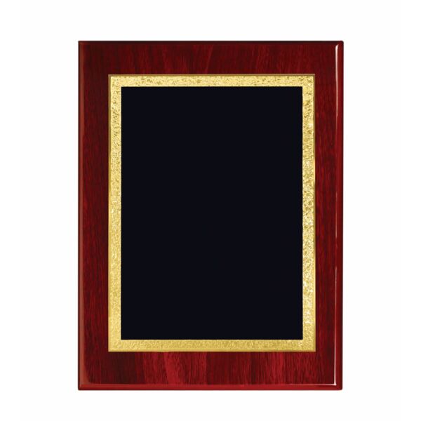 10 1/2" x 13" Value Rosewood Piano Finish Plaque Thumbnail