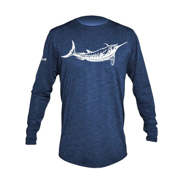 White Marlin Anetik Low Pro Tech Long Sleeve T-Shirt Thumbnail