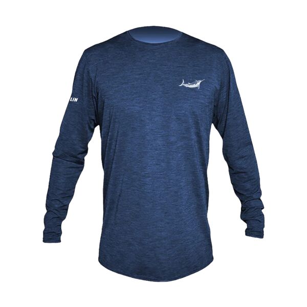 White Marlin Anetik Chest Low Pro Tech Long Sleeve T-Shirt Thumbnail