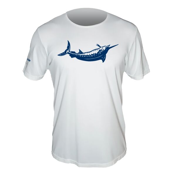 Custom Back Blue Marlin Tee Thumbnail