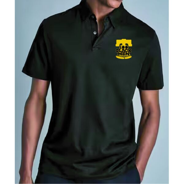 Bell 100 Black Men Polo EMBRIODERY Thumbnail