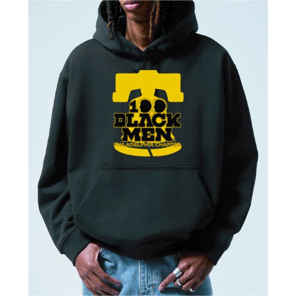 Bell 100 Black Men Hoodie Thumbnail