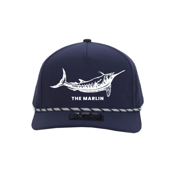 White Marlin Hat W Marlin Thumbnail