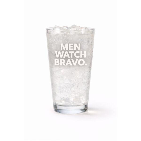 Men Watch Bravo– 16 oz. Pint  Thumbnail